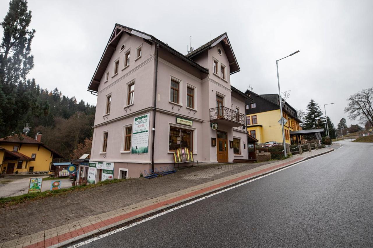Penzion Adelka Janske Lazne Bagian luar foto